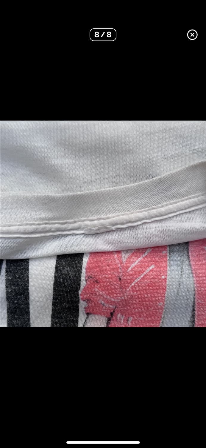 빈티지 84s Michael Jackson BEAT IT 티 상품이미지8