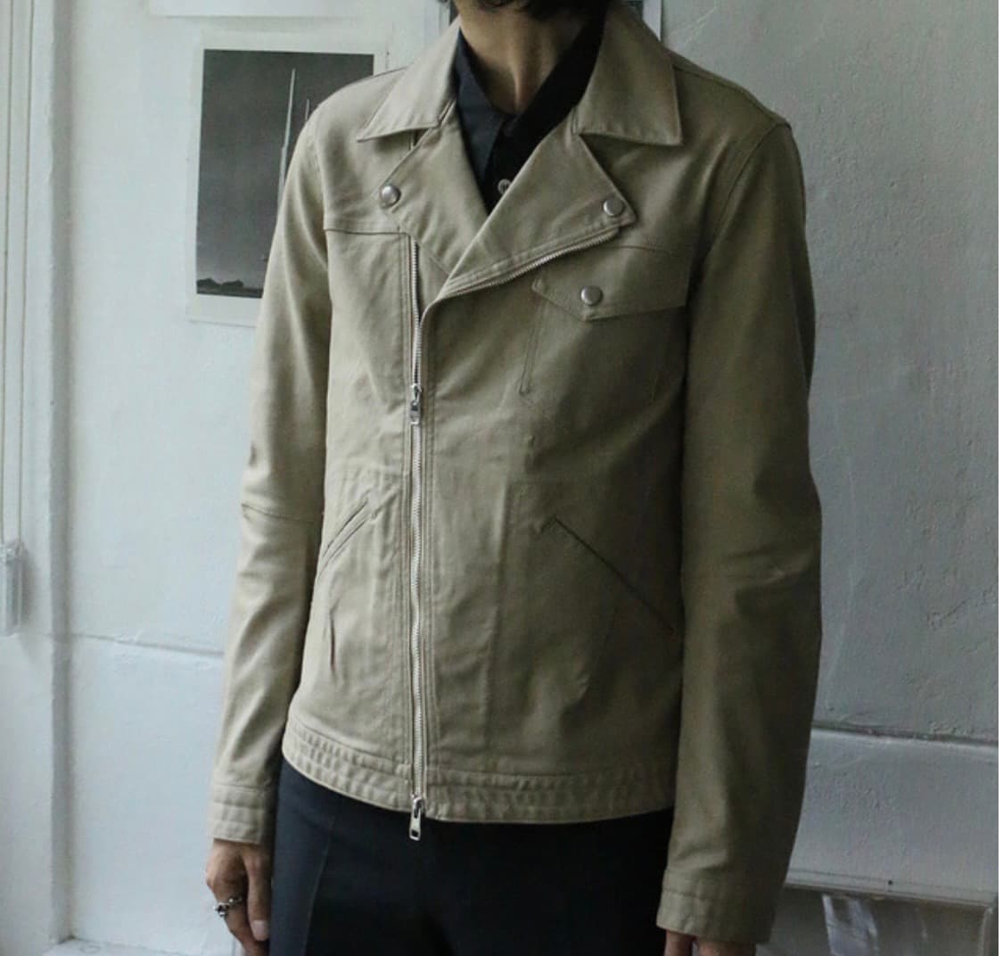 넘버나인 코튼 라이더 자켓 상품이미지1