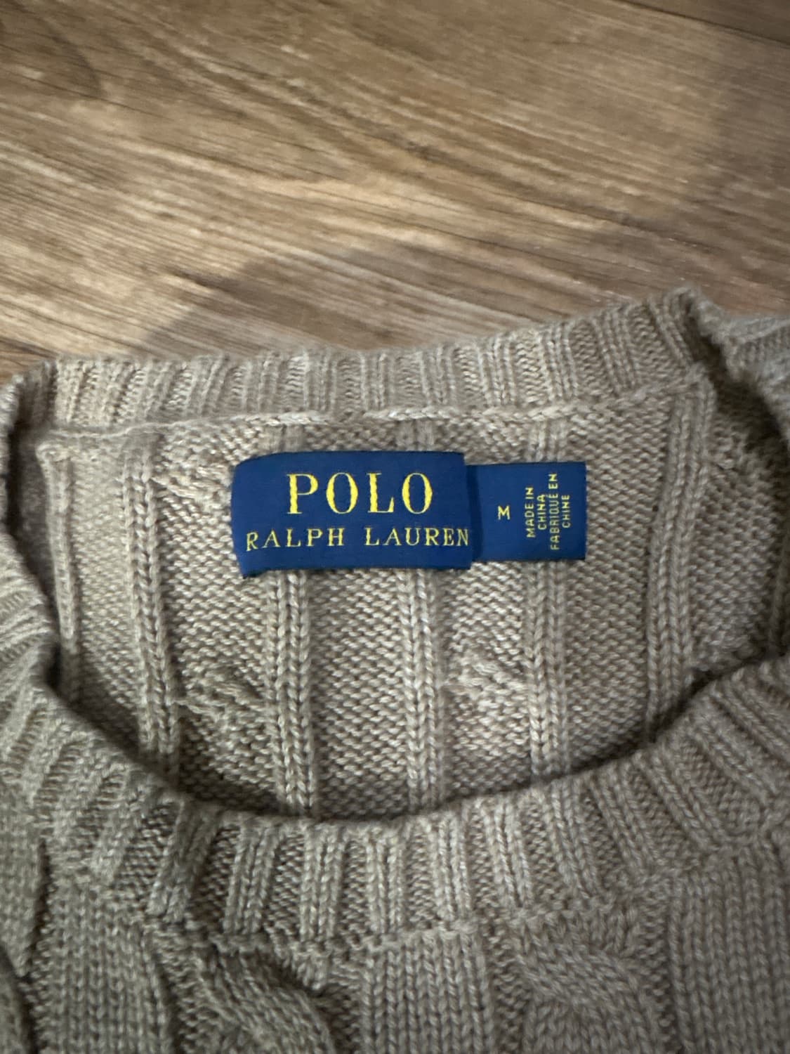 폴로 케이블니트 상품이미지2