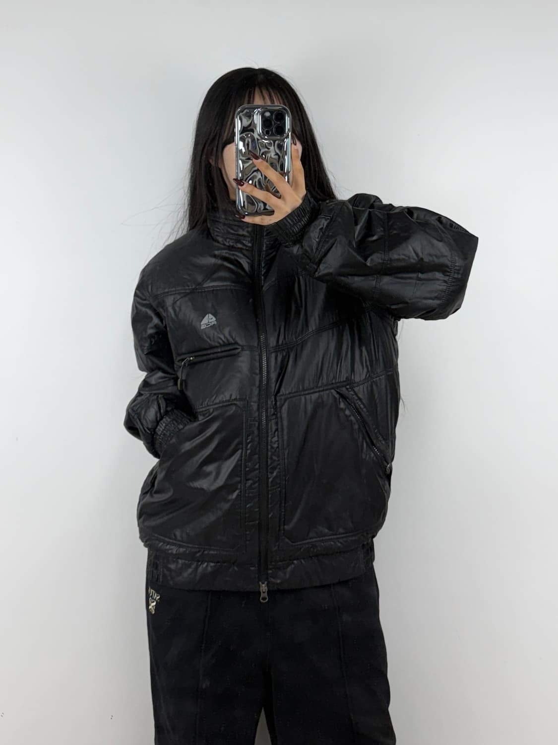 나이키 ACG 블랙 투웨이 경량 패딩 E259 상품이미지1