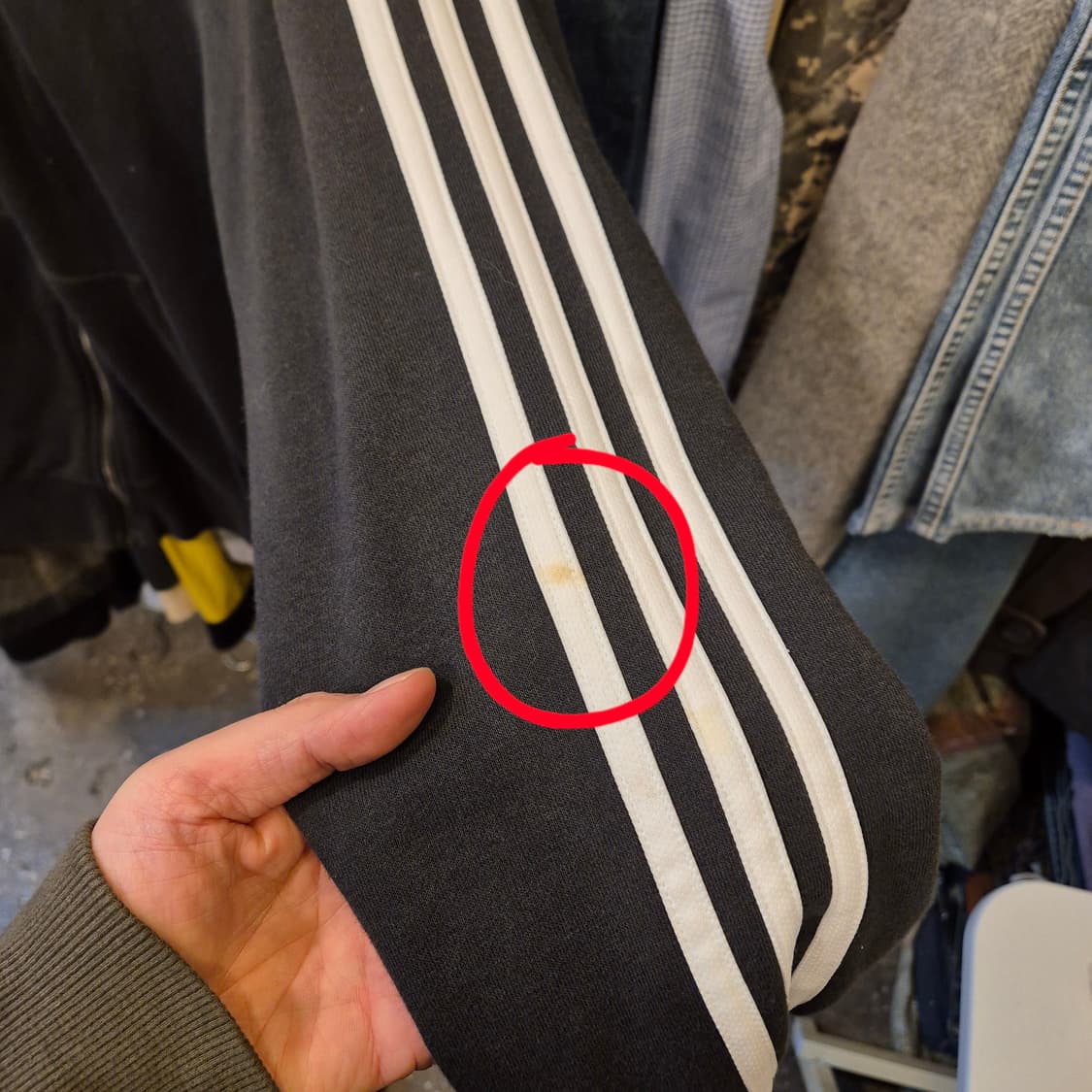 실사이즈 L~XL 아디다스 블랙 후드집업  상품이미지6