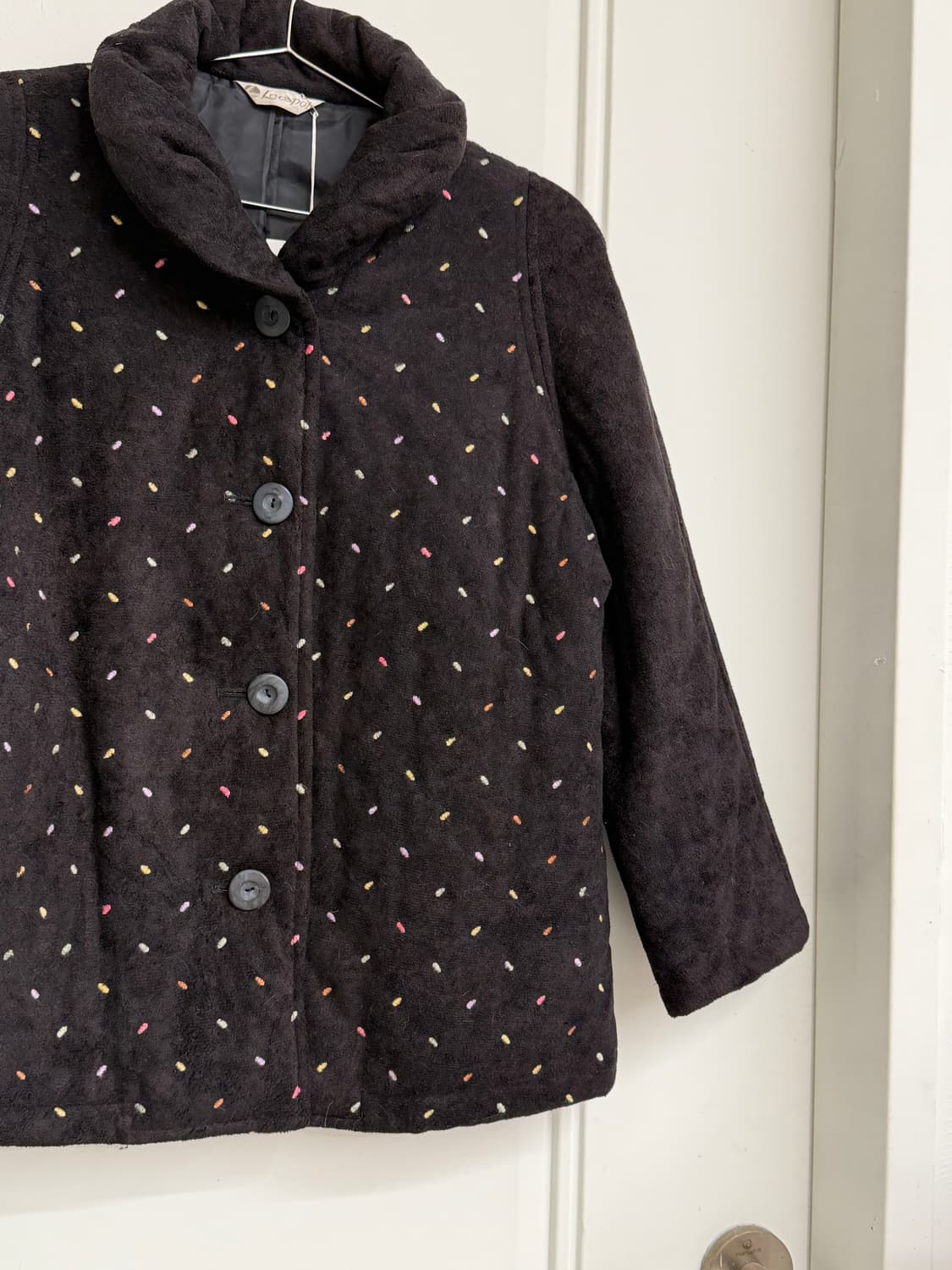 일본빈티지 Leespor 토핑 자수 패딩자켓 상품이미지7