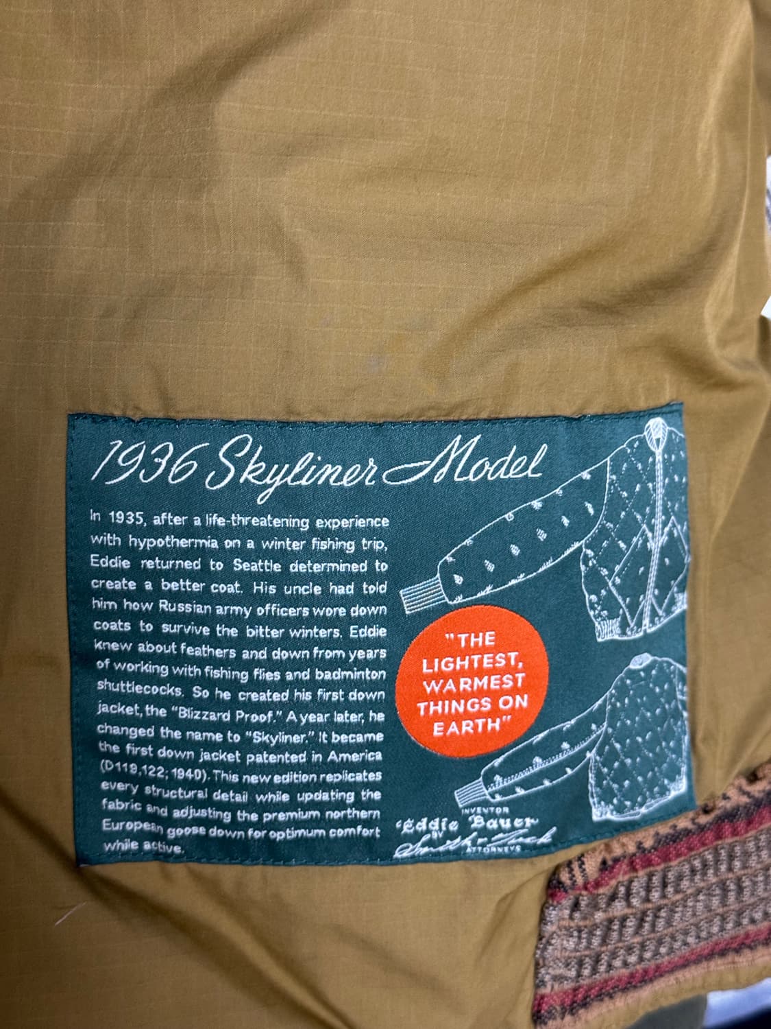 에디바우어 스카이라이너 구스다운M 상품이미지5