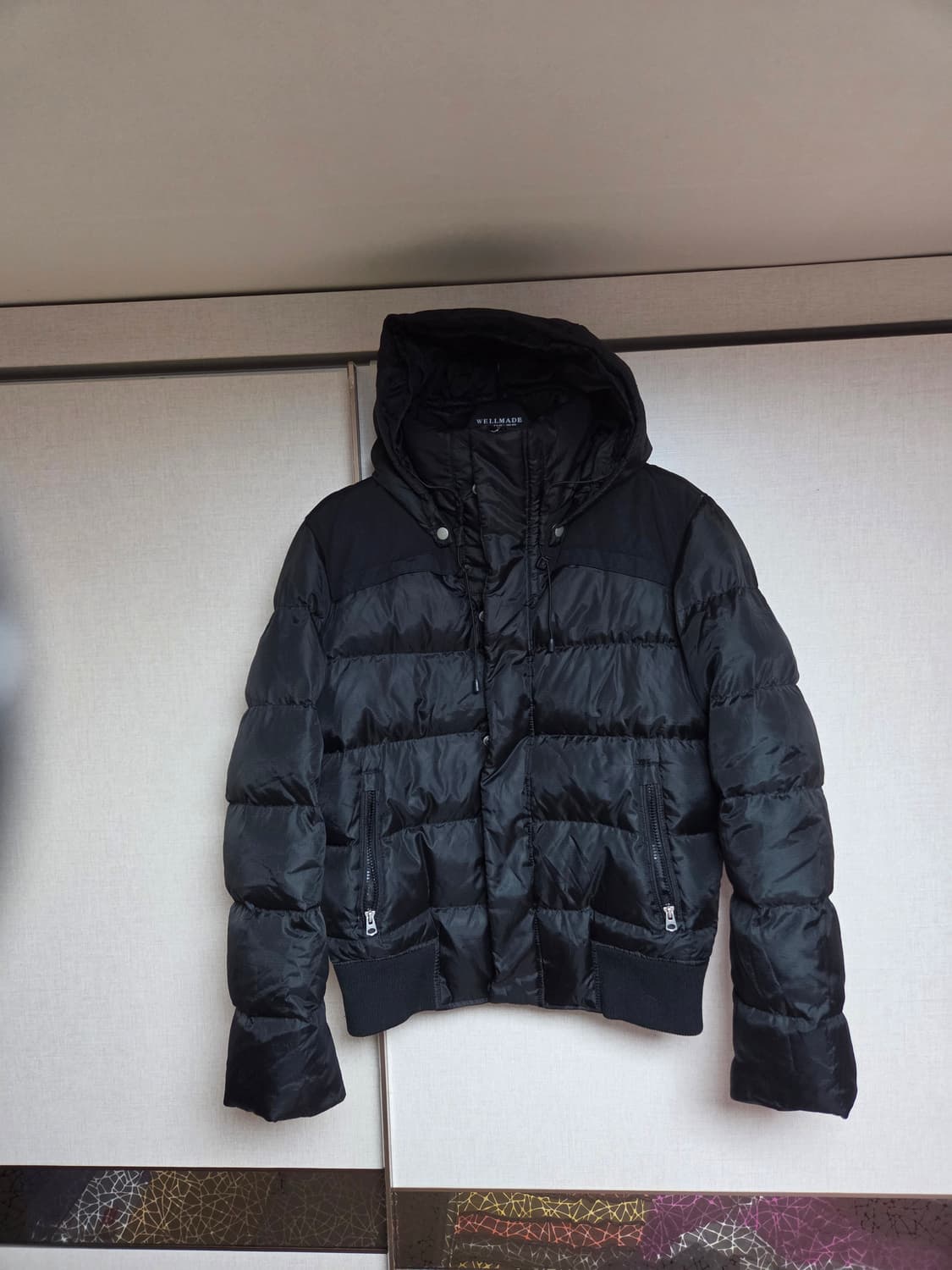 지오다노(새옷급)  후드 패딩100~105 상품이미지1