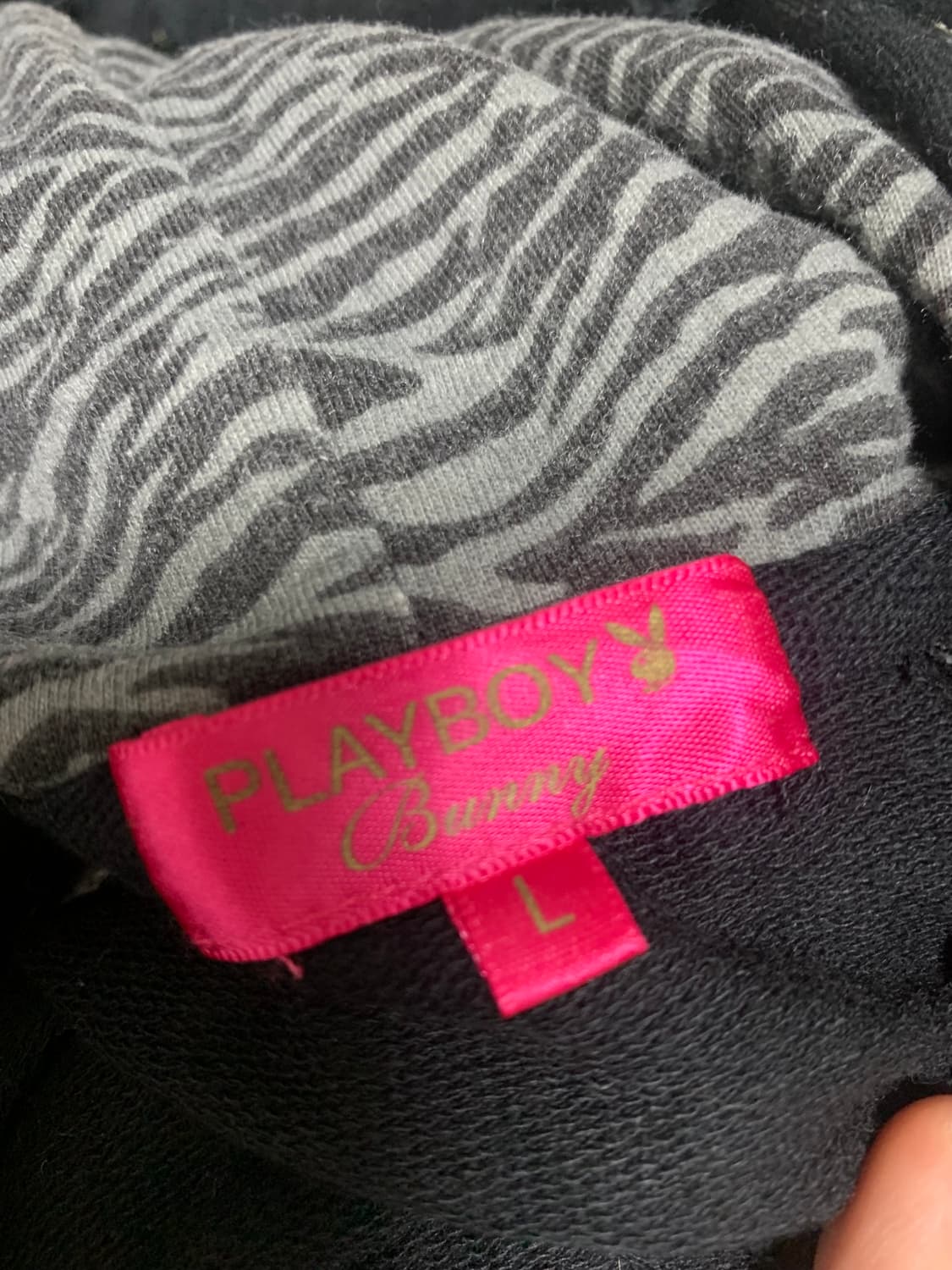 플레이보이 버니 반팔 후드집업 빈티지 상품이미지3