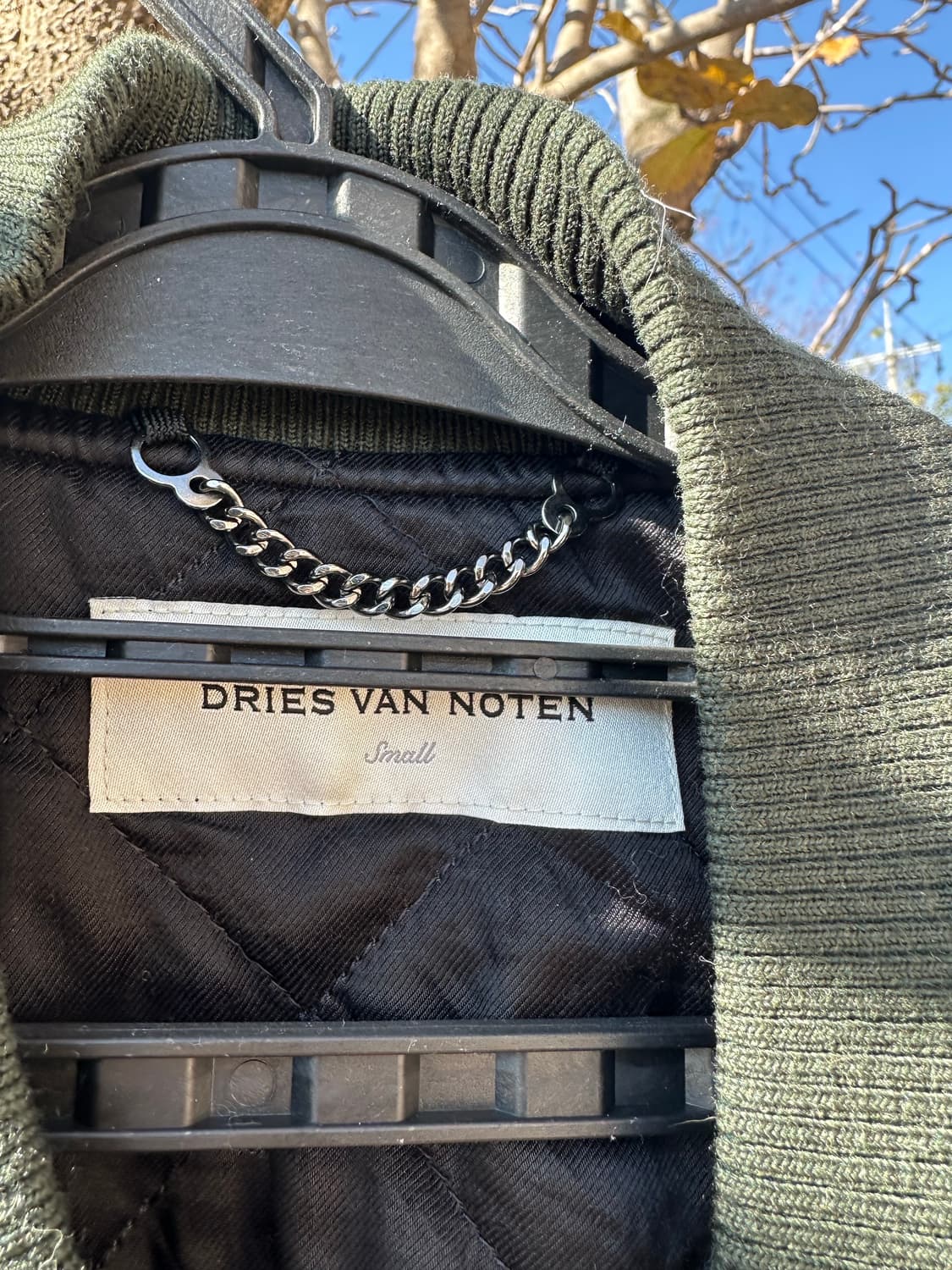 [S]드리스반노튼 크링클 봄버 상품이미지3