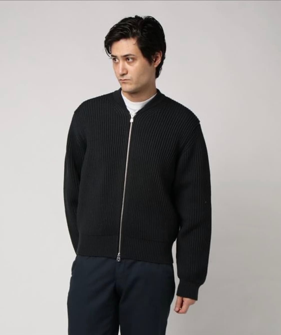 솔로이스트 18aw 울 플라이트 자켓 상품이미지1