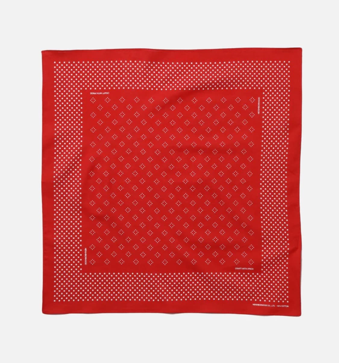 네이버후드 도트 패턴 반다나 상품이미지1