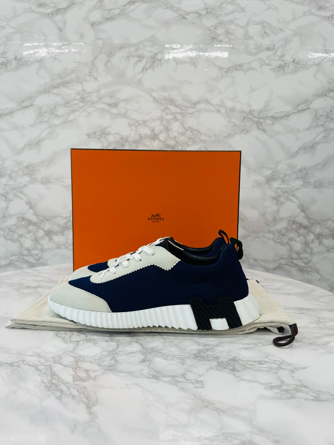 에르메스 바운싱 네이비 43 상품이미지2