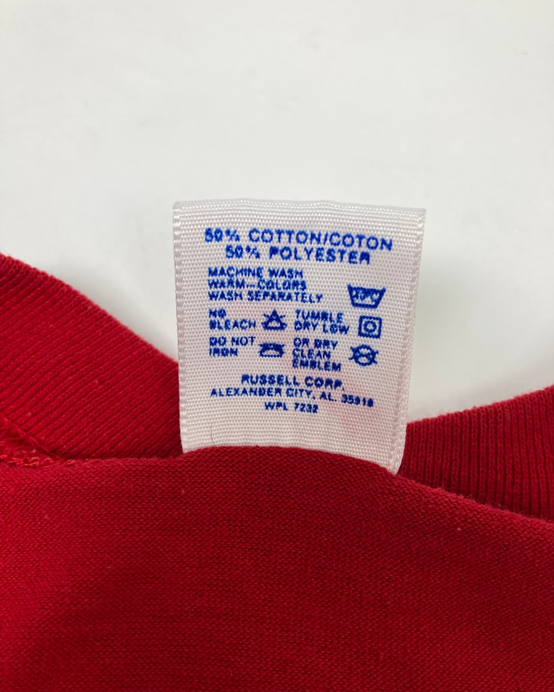 80s Single/Double Stitched Tee (red) 상품이미지4
