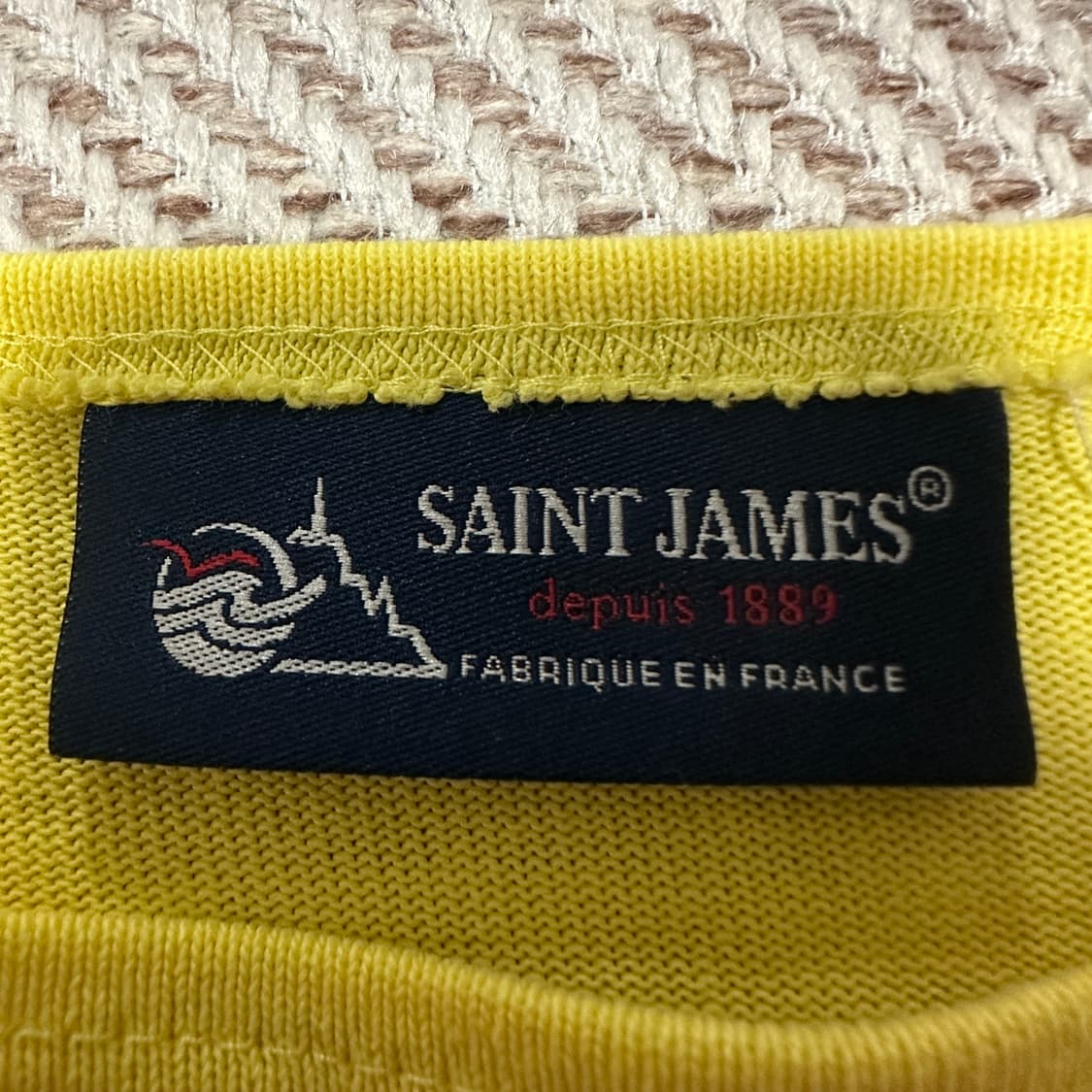SAINT JAMES long sleeve yellow 상품이미지3