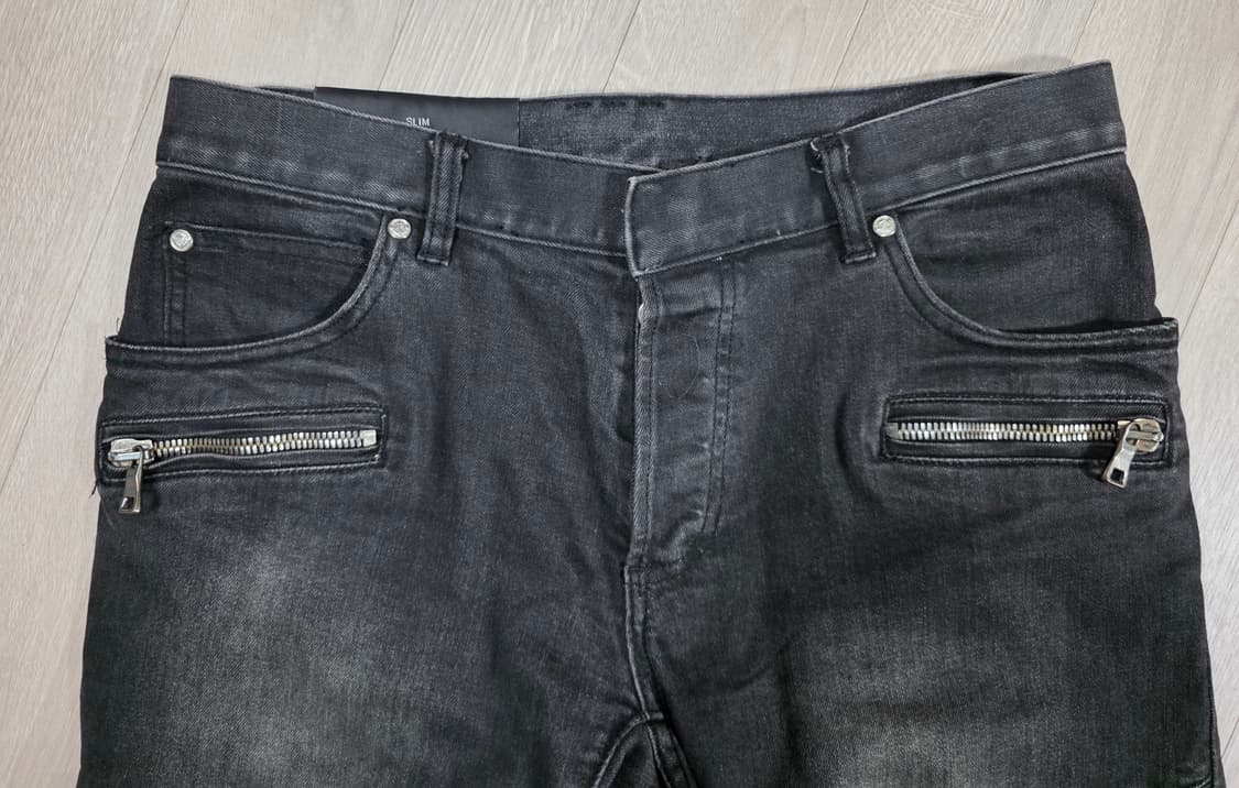 [정품] 발망 블랙 바이커진.  싸이즈 32 상품이미지3