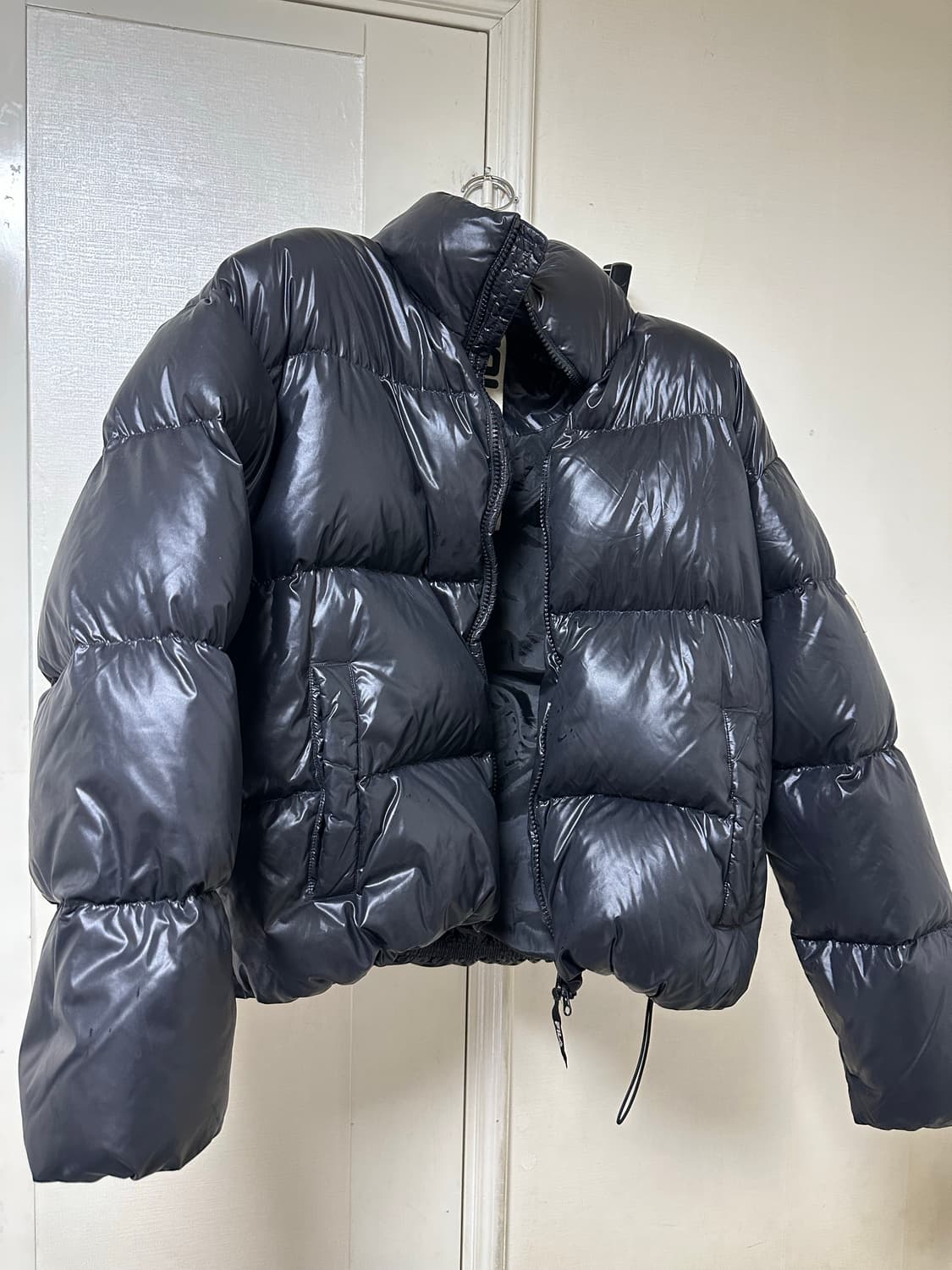 휠라 밀라노 다운자켓 유광 숏패딩 XL 상품이미지2