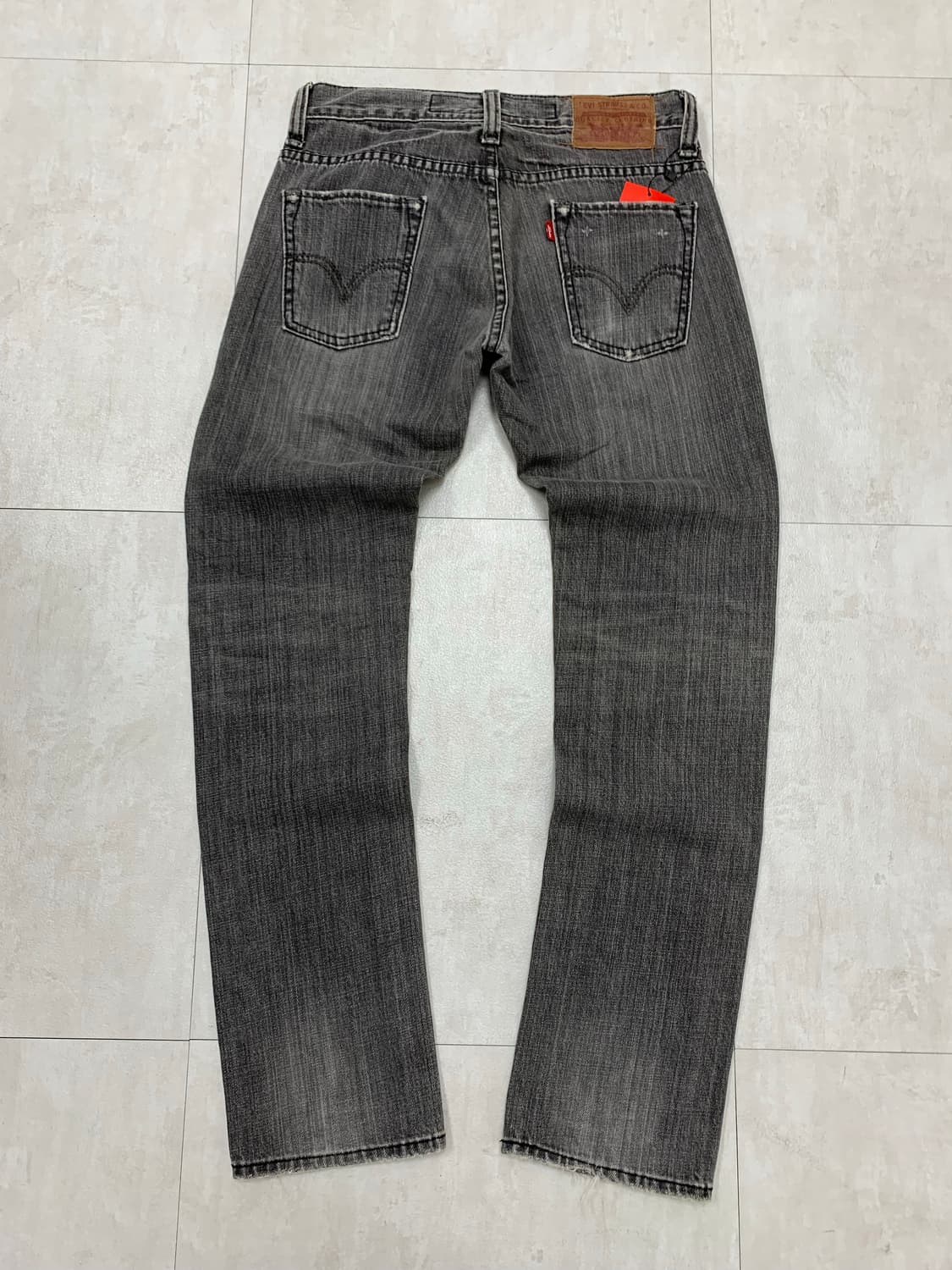 리바이스 511 흑청 데님 팬츠 #690 상품이미지5