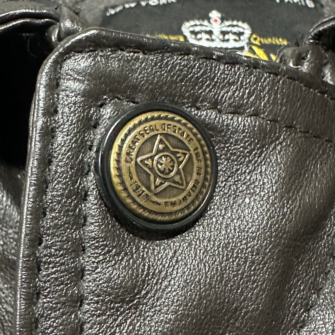 프레스티지 레더 A2 봄버 리얼레더 자켓 DARK BROWN L 상품이미지6