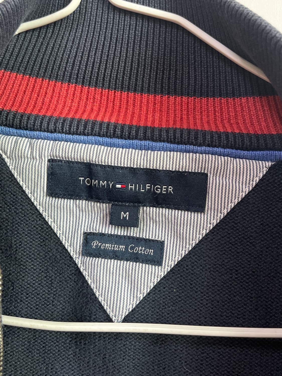타미힐피거 남성 니트집업 상품이미지3