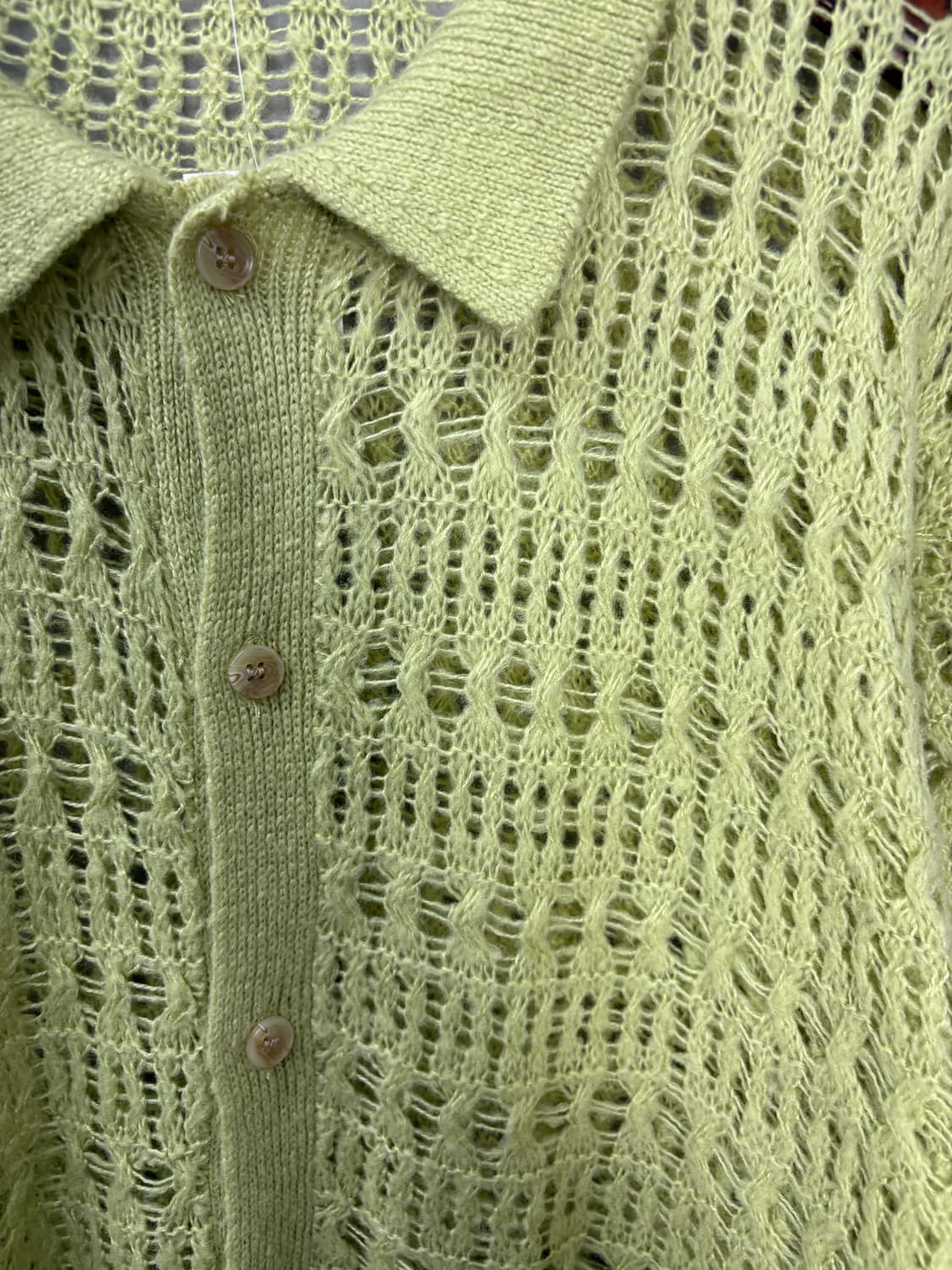 OASIS 데미지 니트 가디건 A2736 상품이미지3