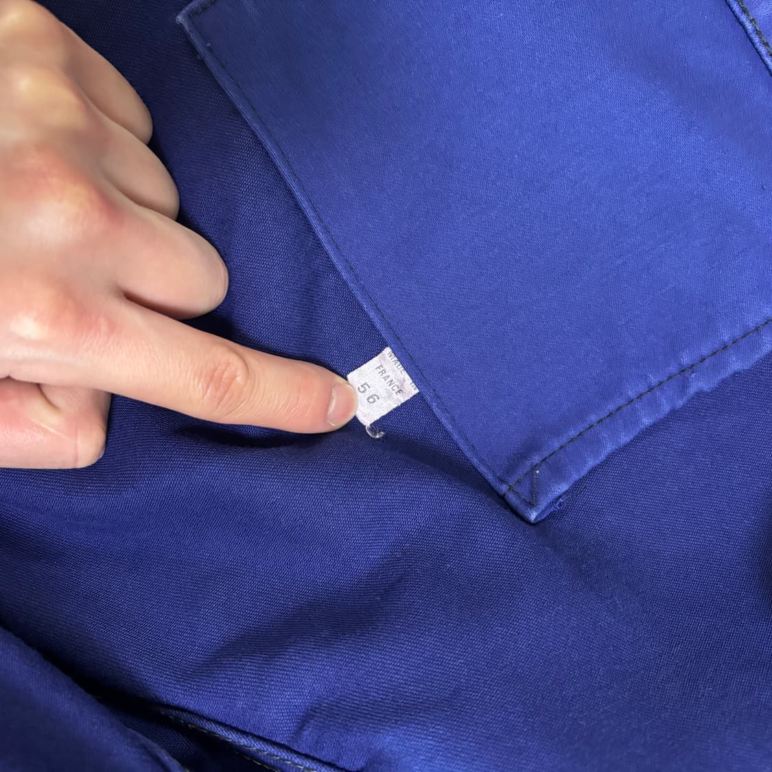 6-70s 오리지널 프렌치 워크자켓 상품이미지4