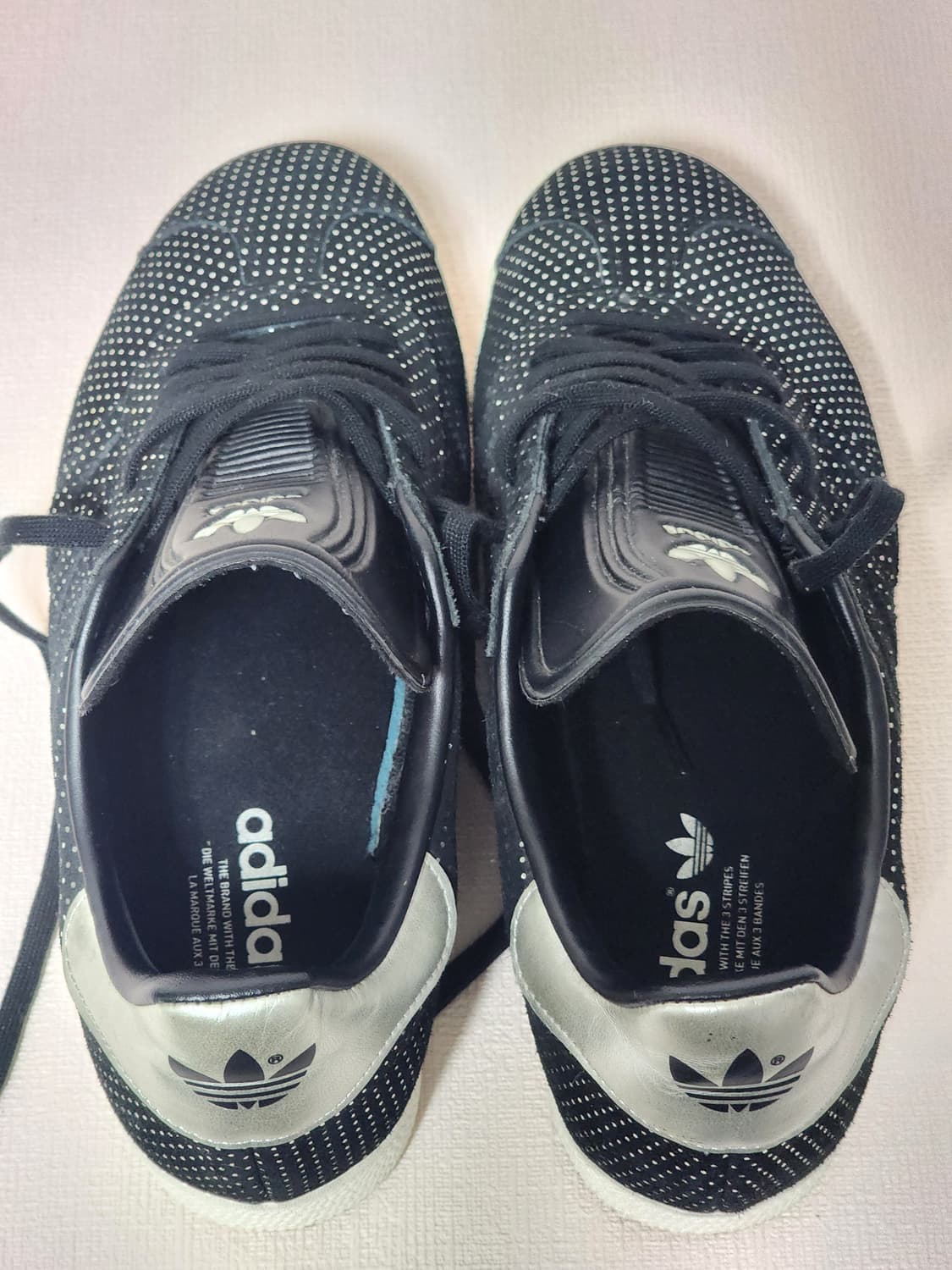 아디다스 가젤 블랙 도트 스니커즈 260mm 상품이미지7