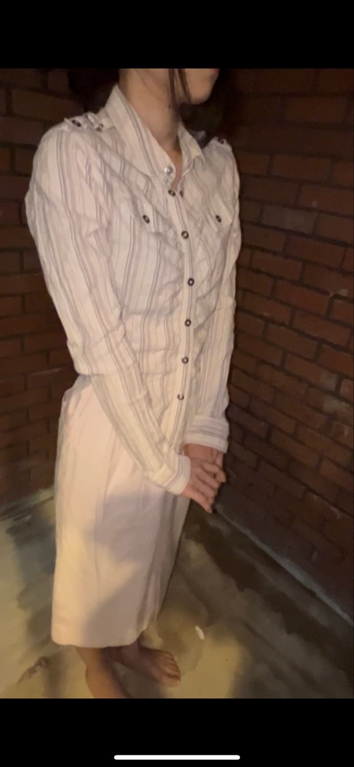 Edwin pink shirt 🫧 상품이미지2