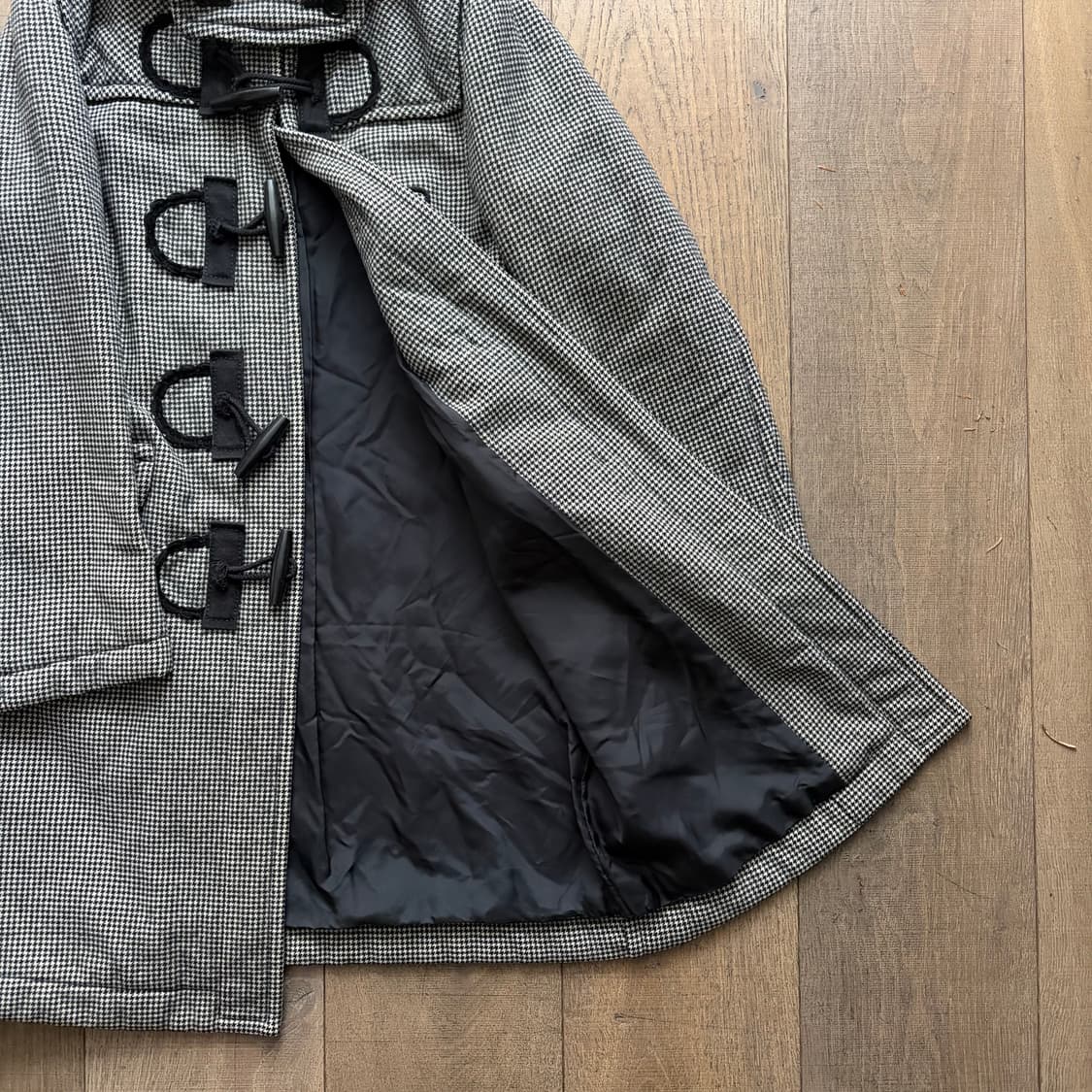 Check Closing Detail Toggle Coat 상품이미지8