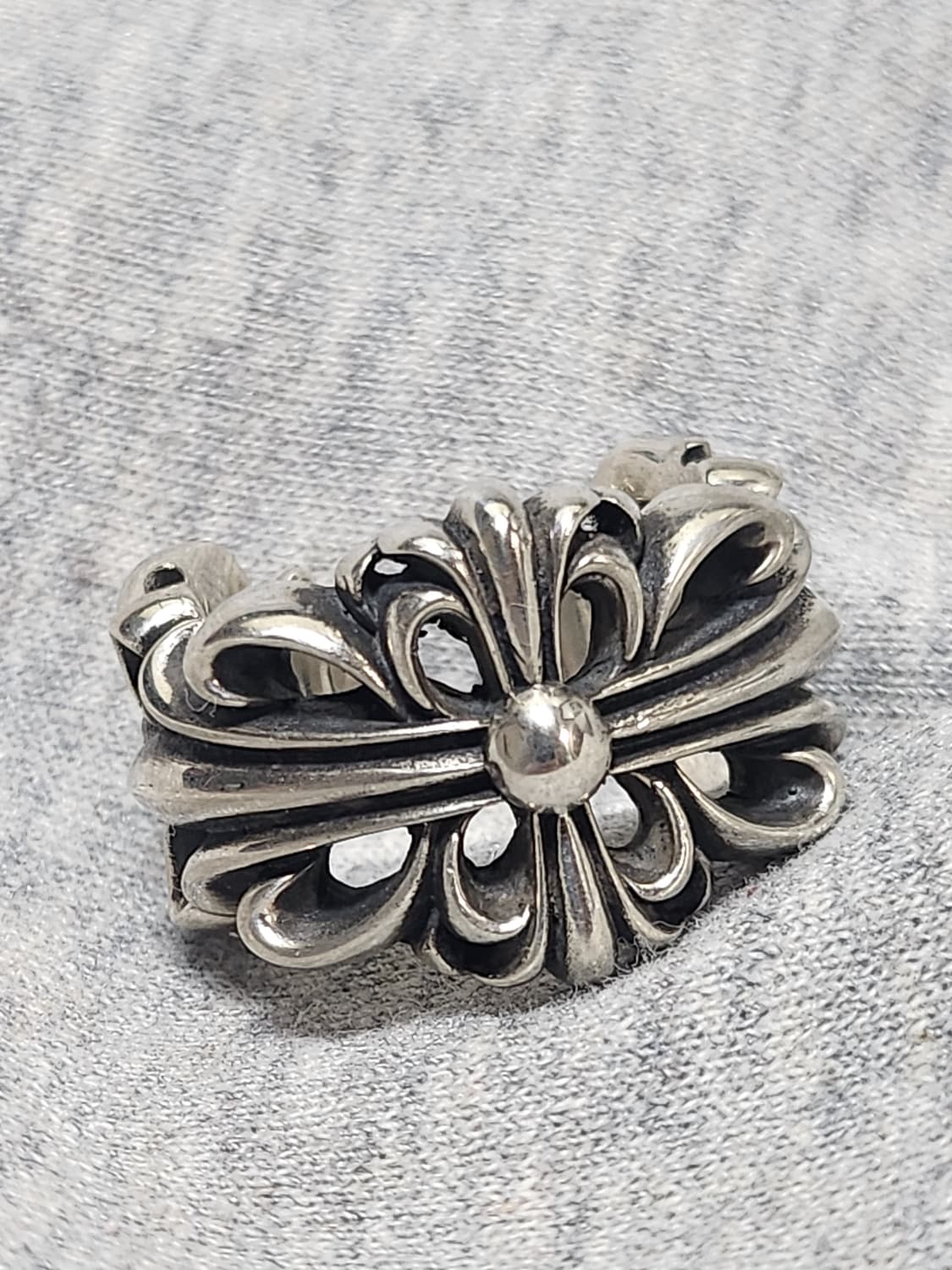 크롬하츠 더블 플로랄 링 us9 상품이미지1