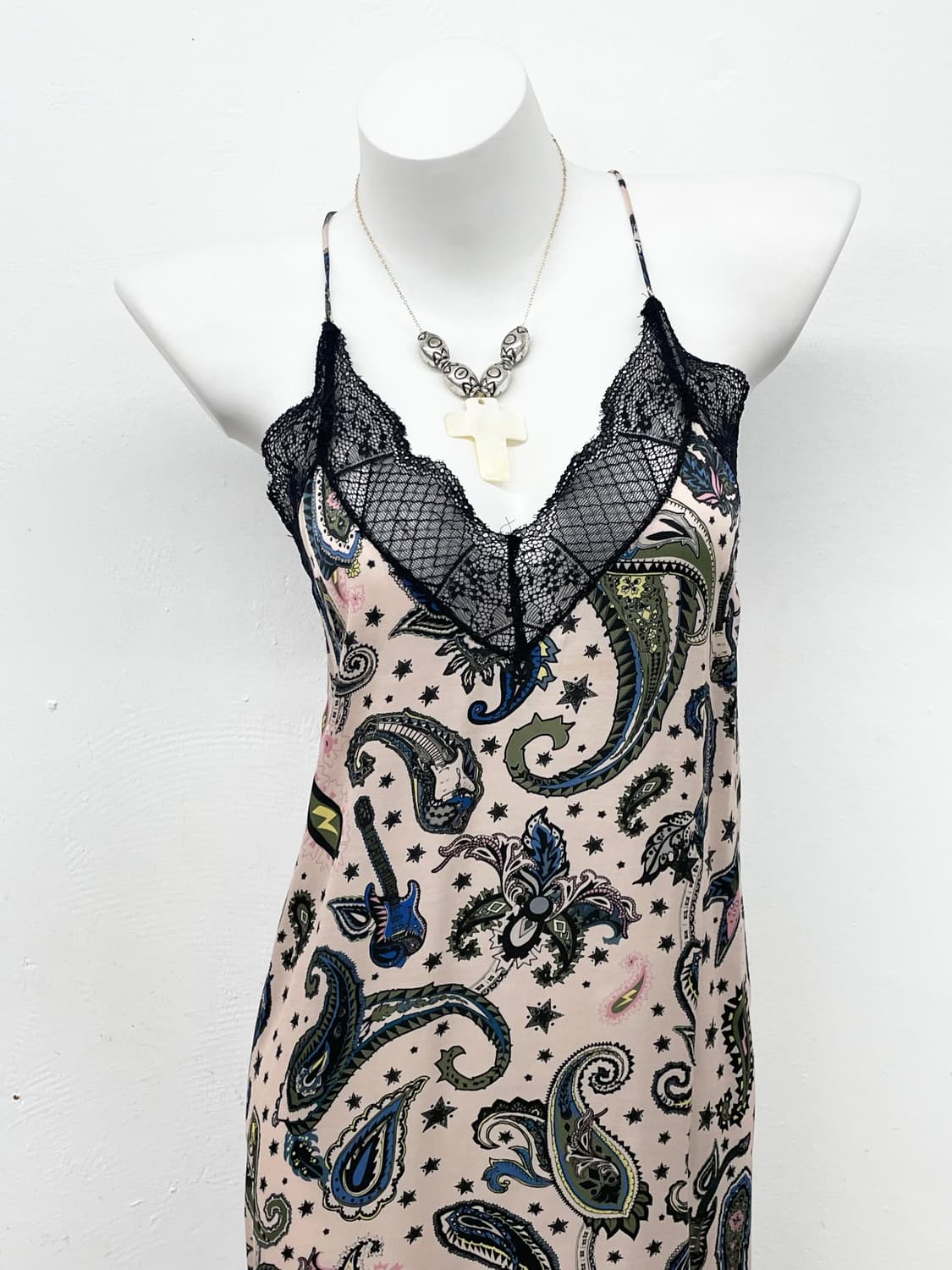 쟈딕앤볼테르 새틴 레이스 맥시 슬립 상품이미지2