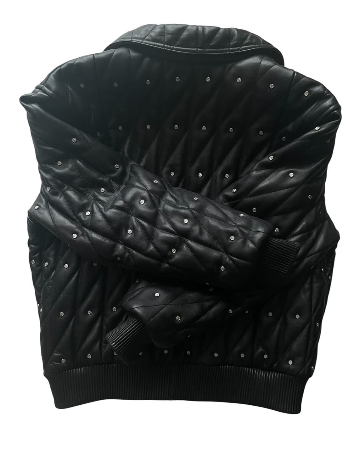 슈프림 18fw 퀄티드 스터드 레더 자켓 상품이미지9