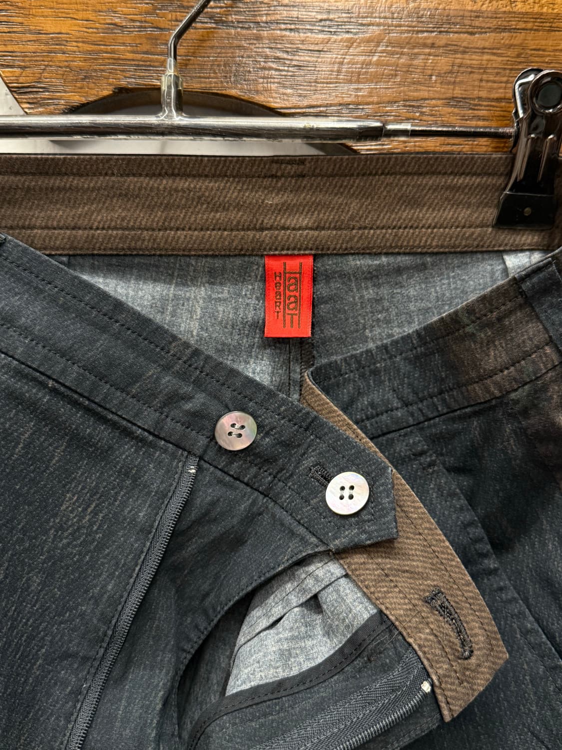 HaaT Issey Miyake Dye Patterned Trousers 상품이미지7