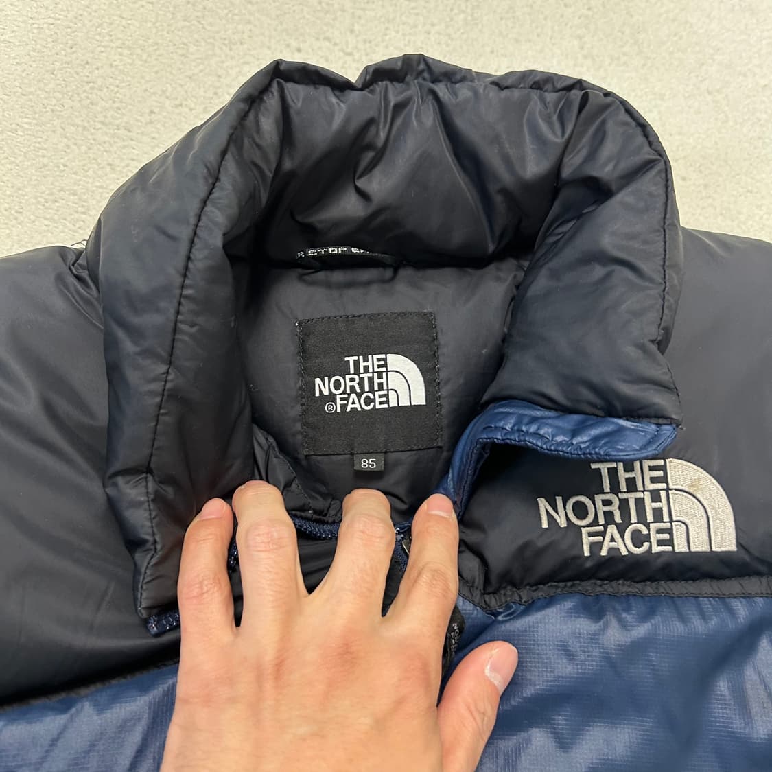 The North Face Nuptse Navy Padding 상품이미지6