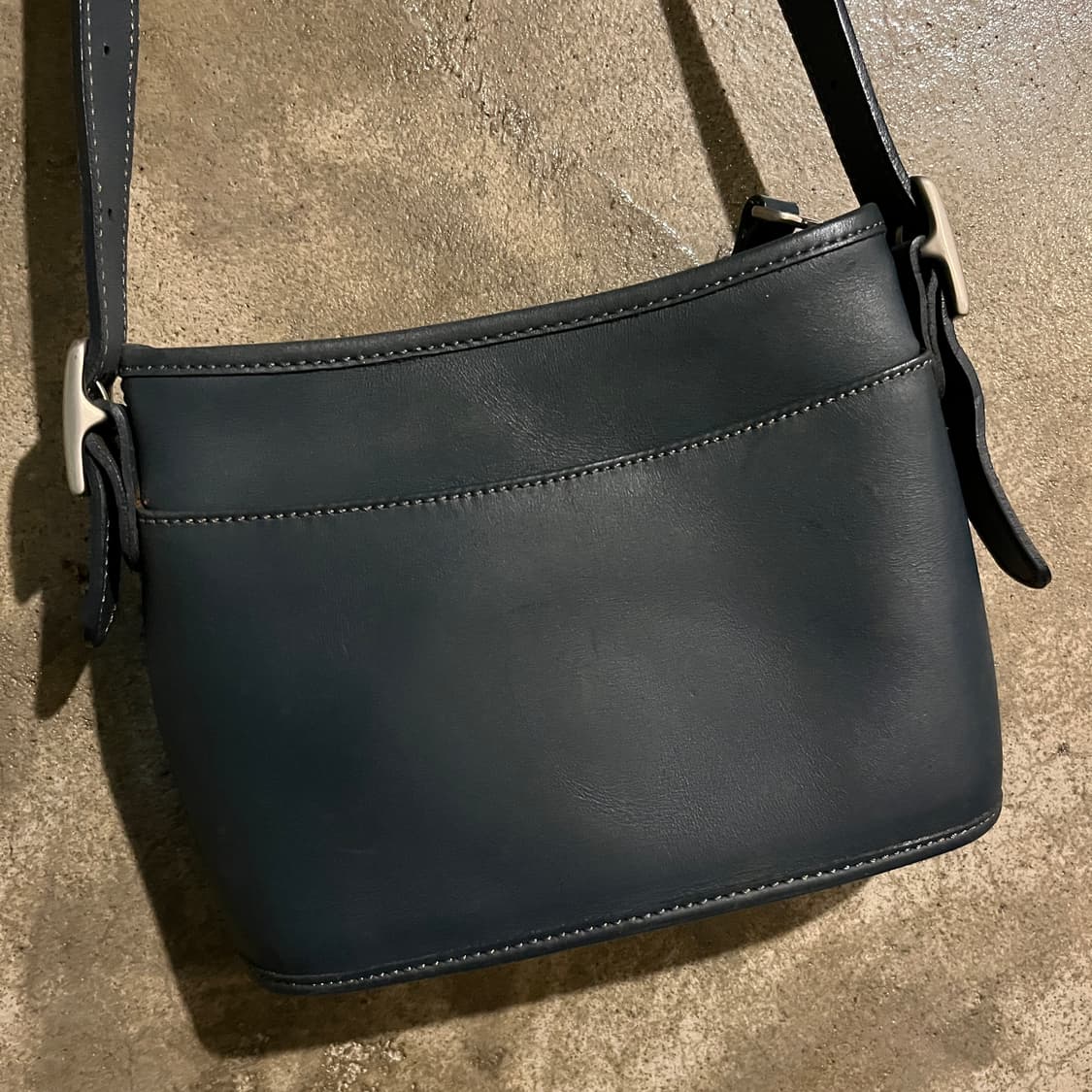 빈티지 레더 가죽 크로스백 상품이미지6