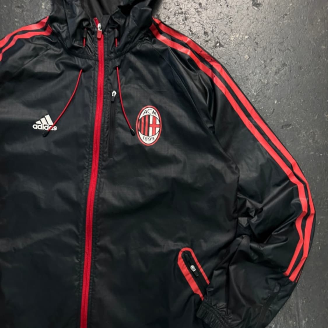 100 아디다스 AC밀란 챔피언스리그 바람막이 상품이미지2