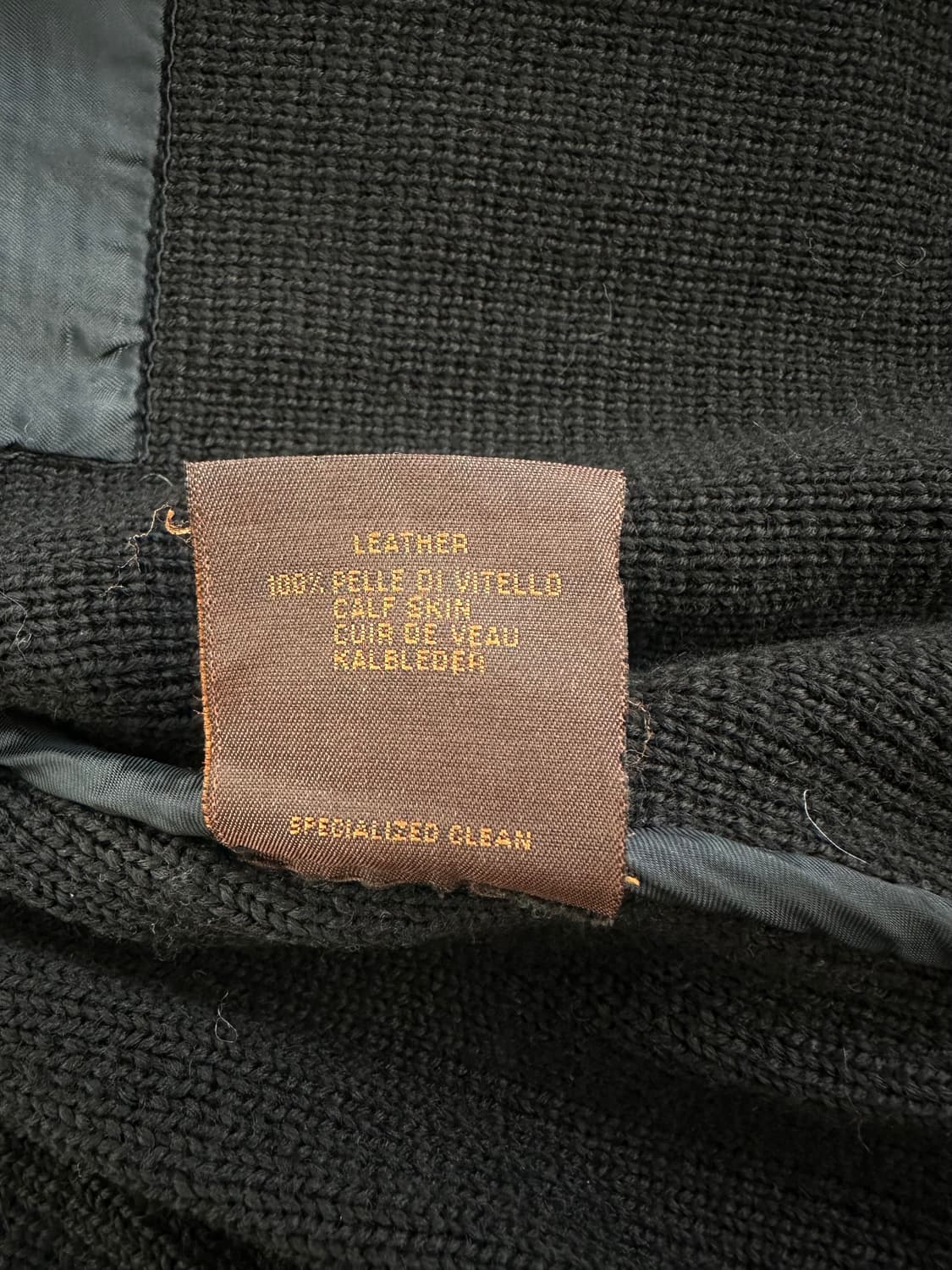 토즈 카프스킨 스웨이드 니트 집업 자켓 상품이미지9