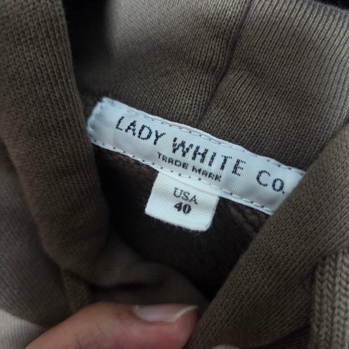 [Made in USA] Lady White Co. 후드티 (L) 상품이미지5