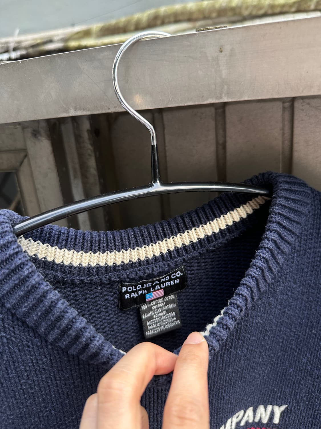 POLO jeans Ralph Lauren flag knit 상품이미지5