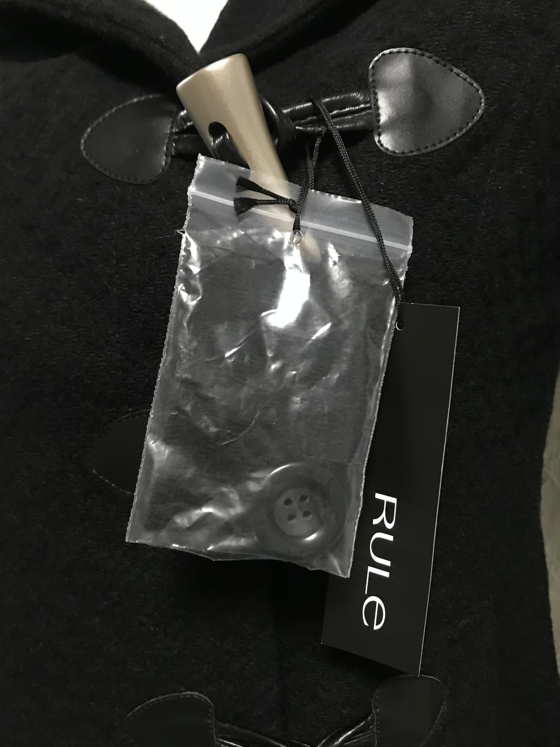 빈티지 니혼진 너드 비대칭 더플 코트 자켓 상품이미지5