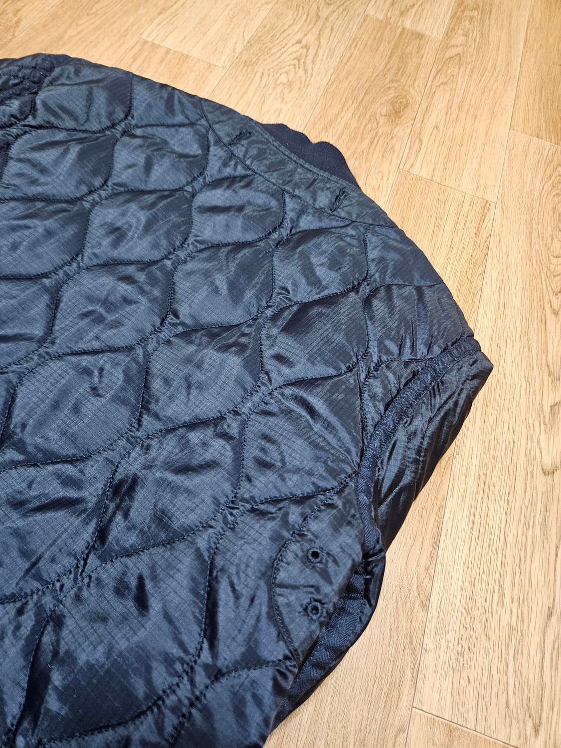 폴로 랄프로렌 깔깔이 누빔 지켓 아메카지 클래식 로고리스 m 100 나나 상품이미지5