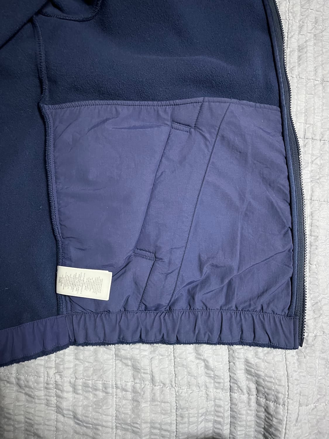 폴로 랄프 로렌 x 빔즈 네이비 앤 골드 컬렉션 플리스 자켓 다크 네이비 상품이미지7