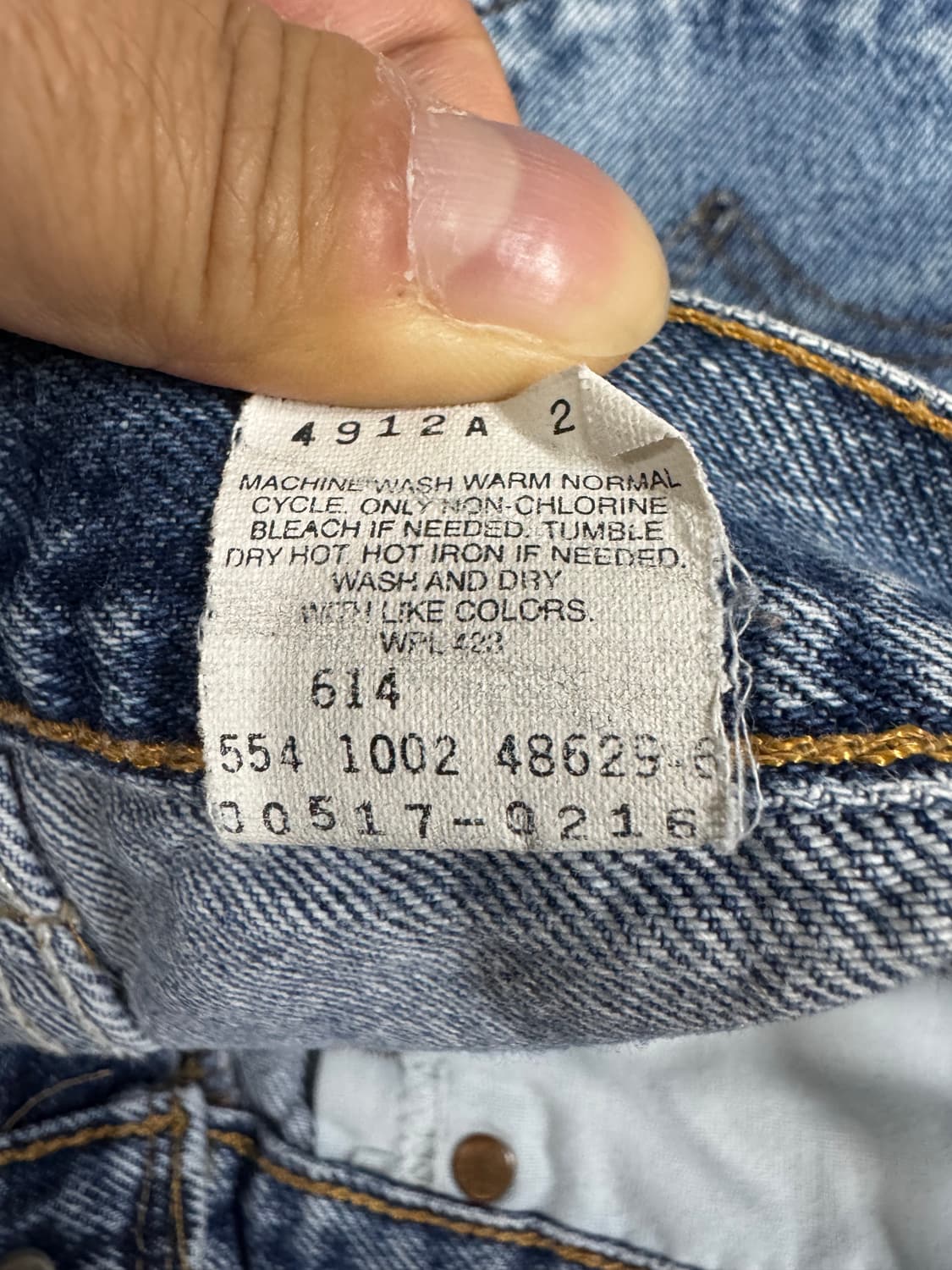 (USA made)리바이스 517 34 32 상품이미지7