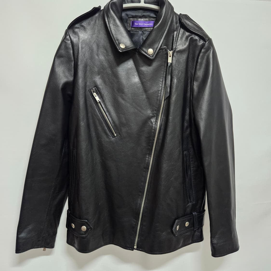 더아이잗콜렉션 램스킨 양가죽 레더자켓 44 상품이미지2