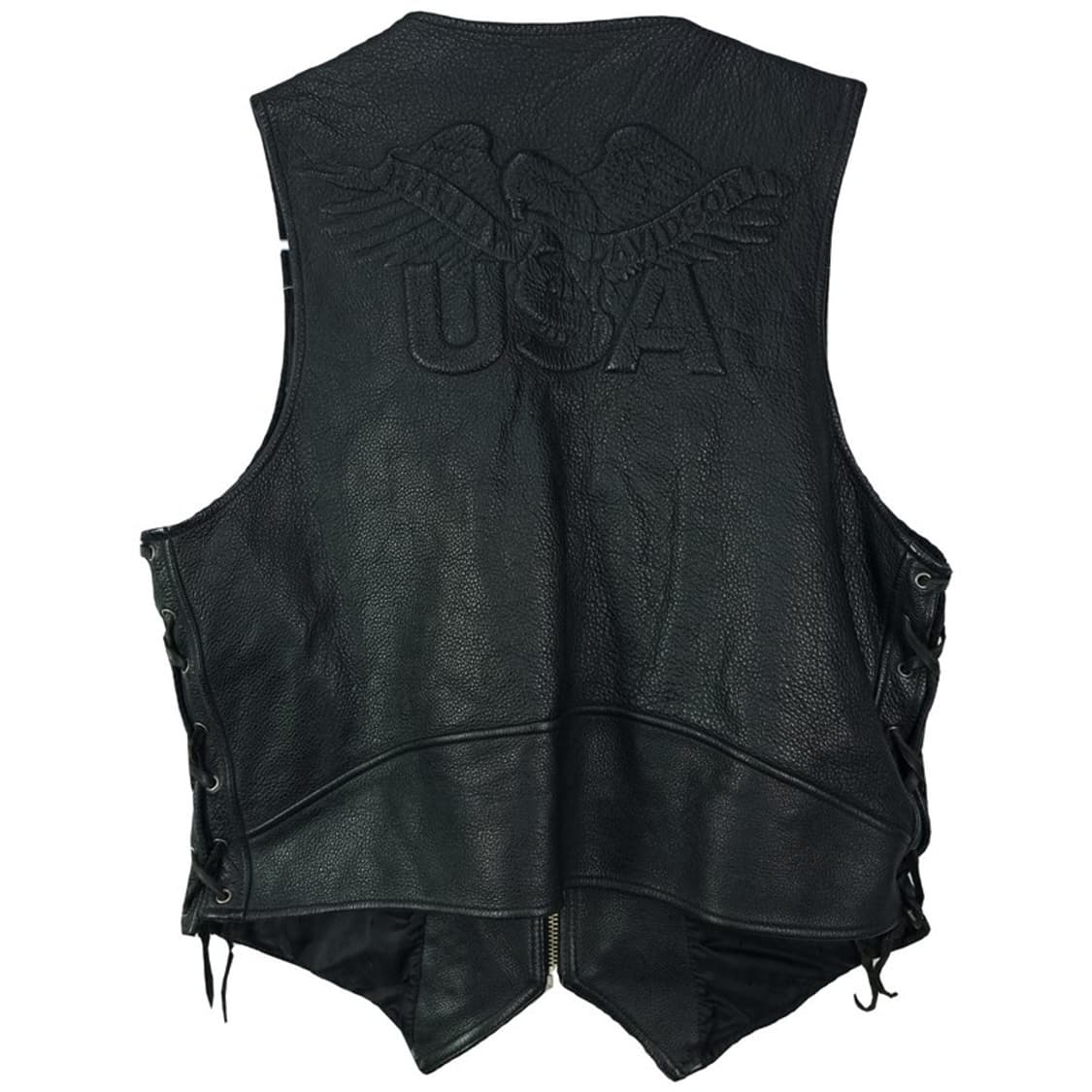 [아메리칸빈티지] 리얼 카우 레더 소가죽 바이커 베스트 M18778 상품이미지3