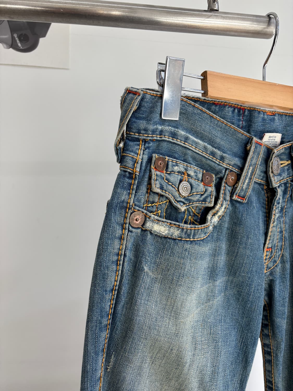 TRUE RELIGION (Made in USA) 부츠컷데님 상품이미지3