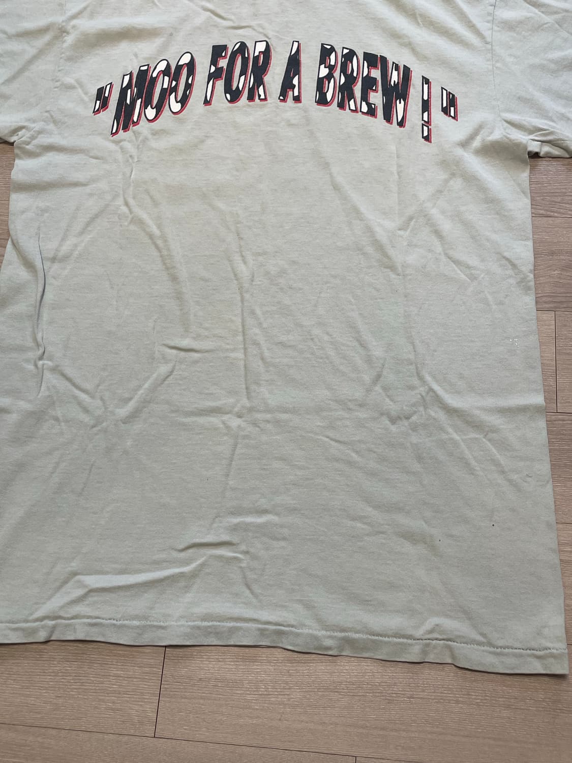 90s Holy cow brewery 빈티지 티셔츠 오네이타 상품이미지8