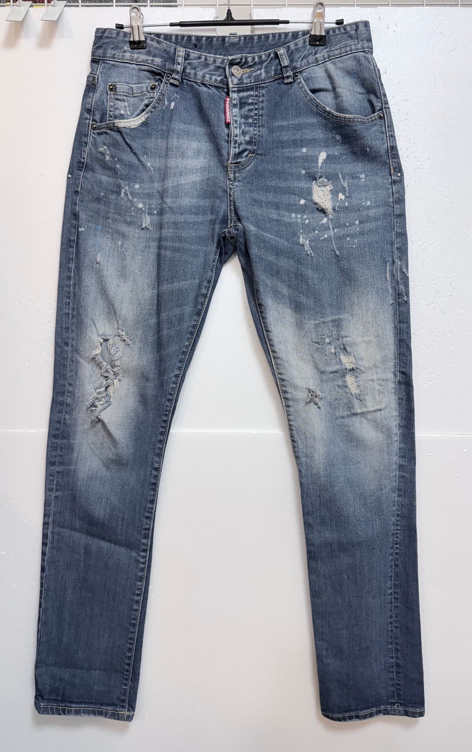 DSQUARED2 디스퀘어드2 디스트로이드 슬림 데님 팬츠 46 상품이미지1