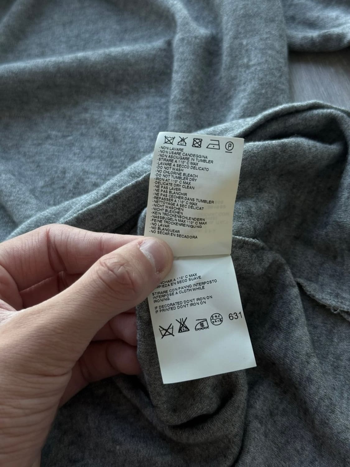 maison margiela 10ss wool collar knit 상품이미지7