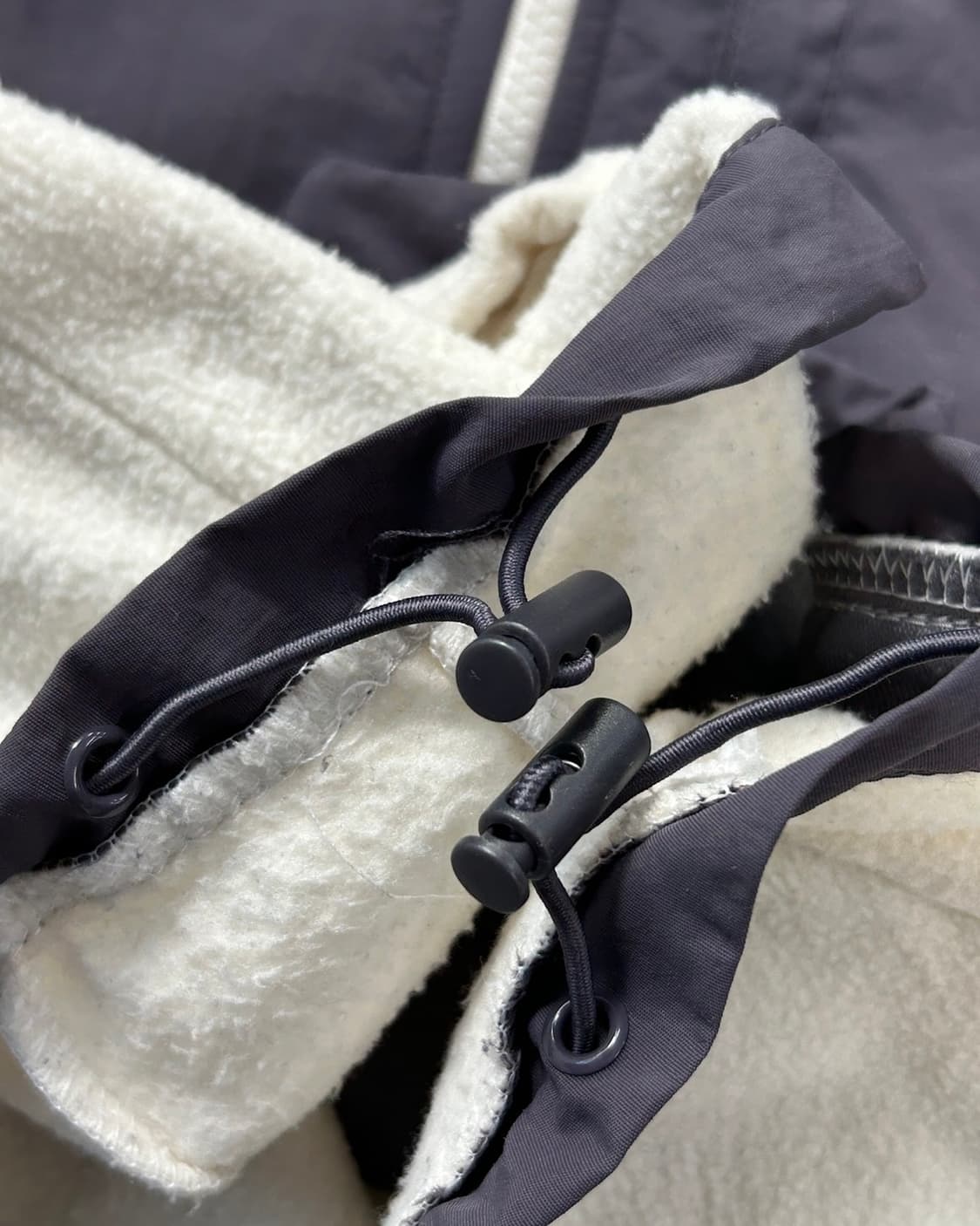 노스페이스 베이지 차콜 데날리 플리스 자켓  상품이미지5