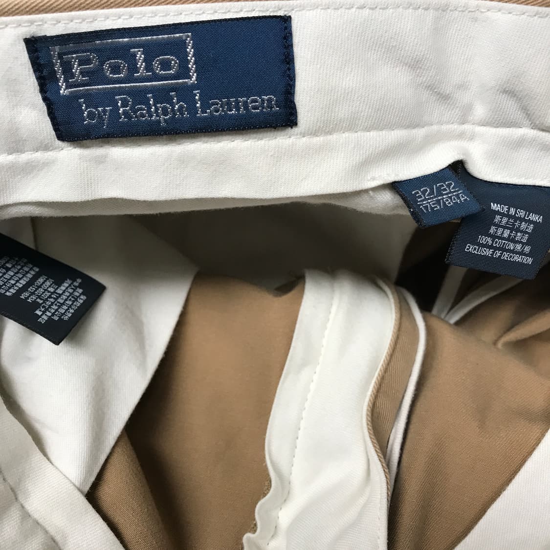 폴로 랄프로렌 베이지 치노 팬츠 32/32 상품이미지6