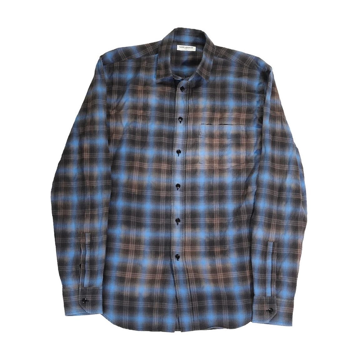 SS16 "Surf Sound" 블리치드 플란넬 셔츠 상품이미지1