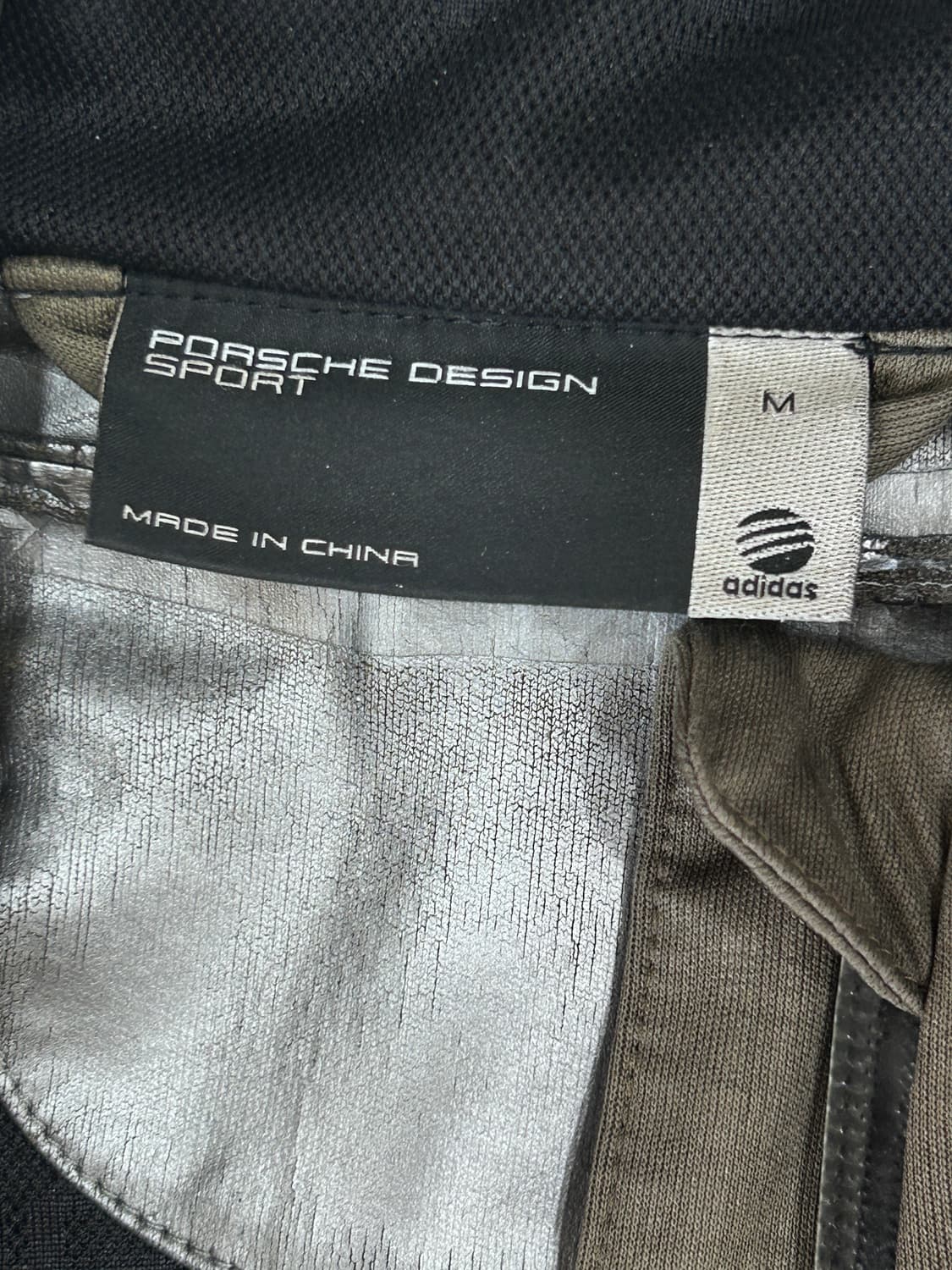 아디다스 포르쉐 디자인 집업 테크 자켓 남성 95 M 카키 상품이미지8