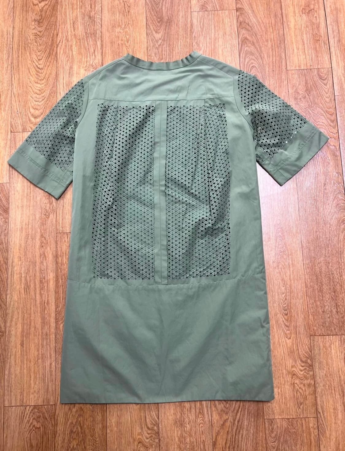 한섬 마인 카키색 원피스 상품이미지3